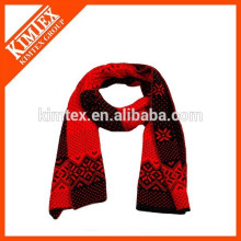 Wholesale knitted acrylic football team sports scarf